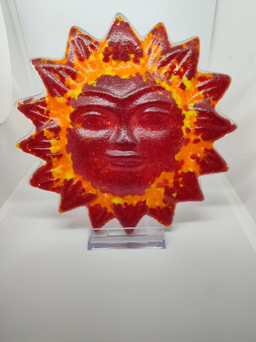 Radiant Sunburst Glass&nbsp;Decor