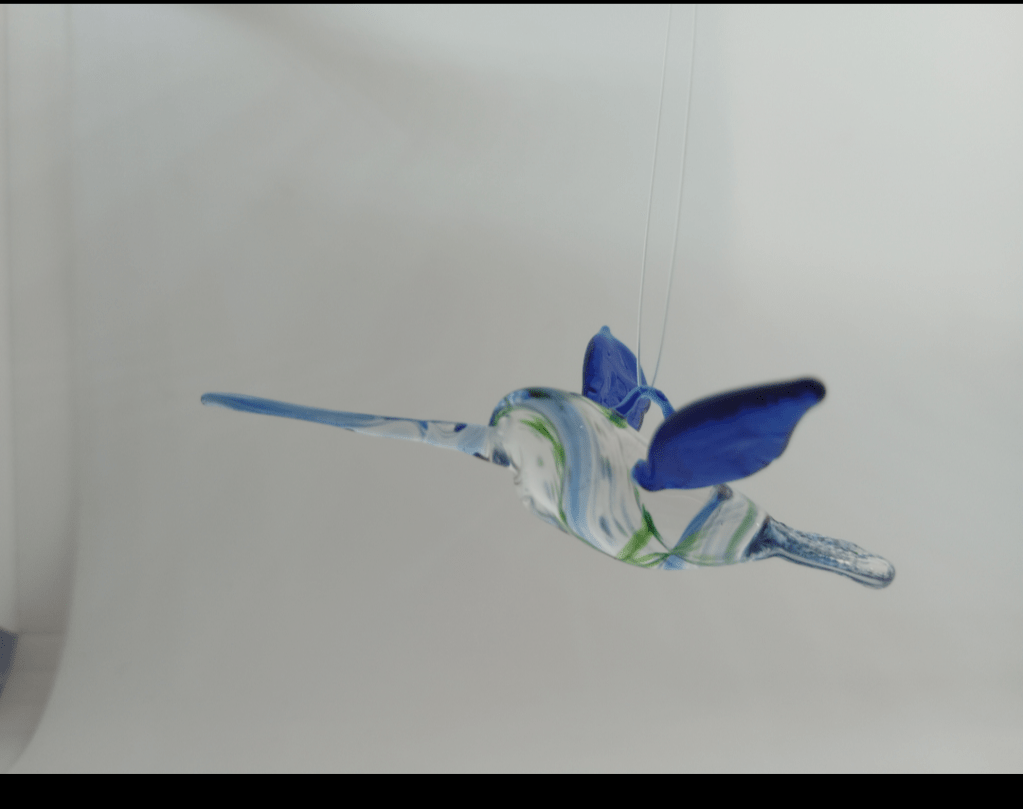 Memorial Glass Hummingbird