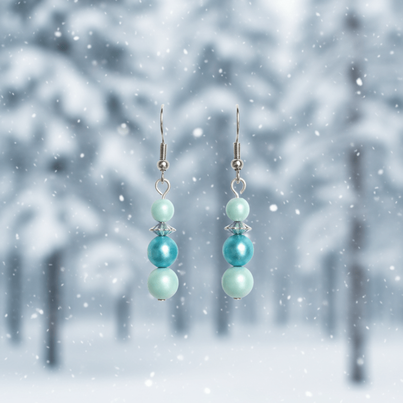 Feeling Blue (in the Best Way!): Crafting Cool Snowman&nbsp;Earrings