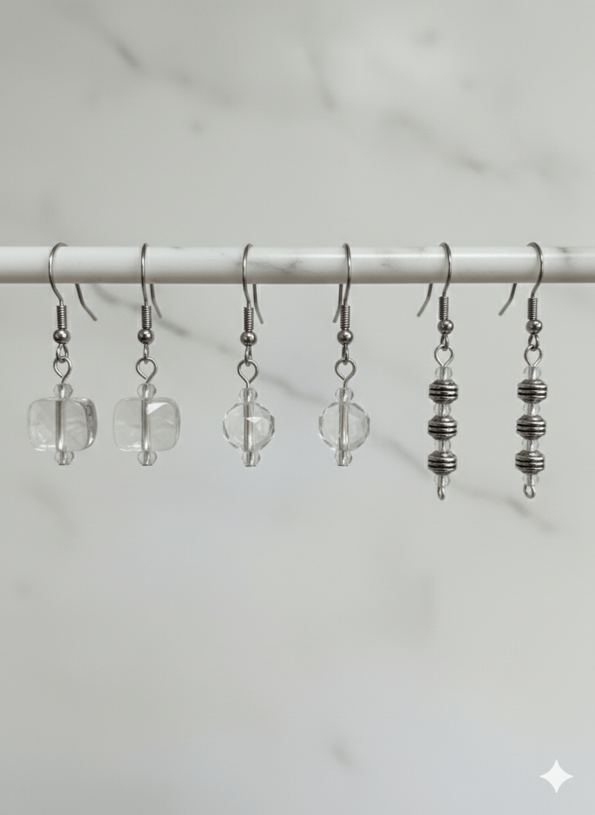 Wearable Art Earrings: The Glass Collection