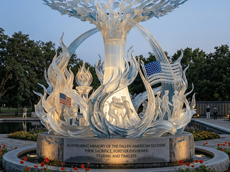 Eternal Light: A Symbol of Gratitude for Our Fallen American&nbsp;Soldiers