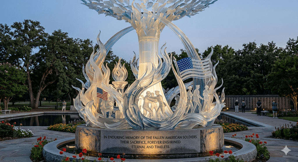 Eternal Light: A Symbol of Gratitude for Our Fallen American Soldiers